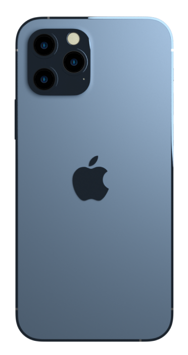 Blue iPhone